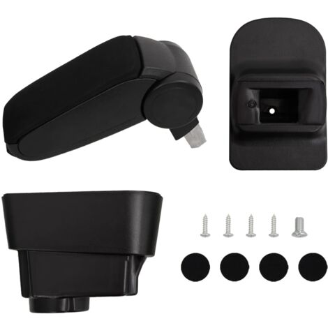 Car Armrest Black 11x35x(32-49) cm ABS vidaXL
