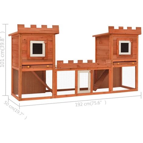 Argos best sale rabbit hutch