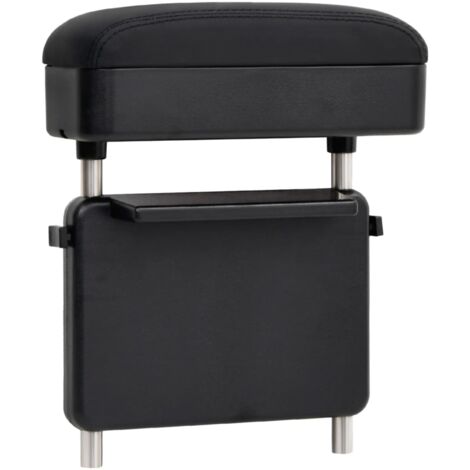 Car Armrest Universal Black 23x8x(30-38) cm ABS vidaXL