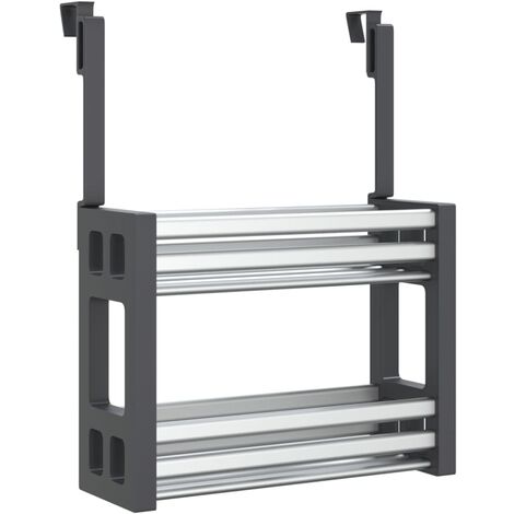 Under Sink Organiser 34x12x26 cm Aluminium vidaXL (1/5)