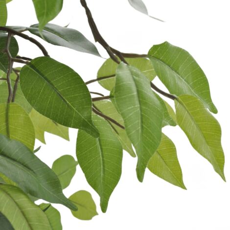 Artificial Dwarf Ficus with Pot 60 cm vidaXL