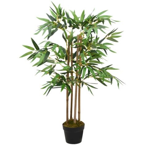 Artificial Bamboo Plant Twiggy with Pot 90 cm vidaXL