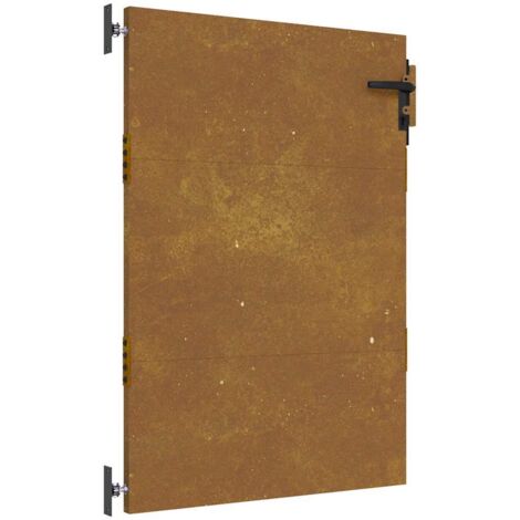 Garden Gate 85x125 cm Corten Steel vidaXL