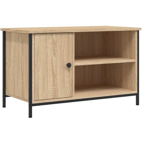 TV Cabinet Sonoma Oak 80x40x50 cm Engineered Wood vidaXL
