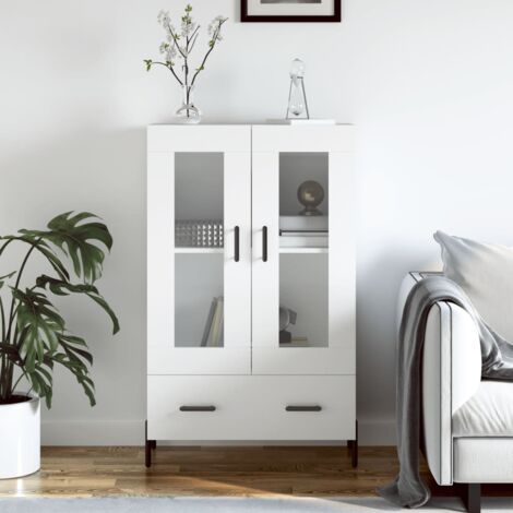 Highboard White 69.5x31x115 cm Engineered Wood vidaXL (1/5)