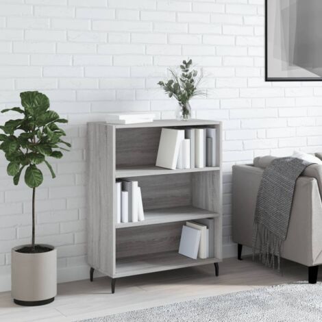 Shelf Cabinet Grey Sonoma 69.5x32.5x90 cm Engineered Wood vidaXL (1/5)