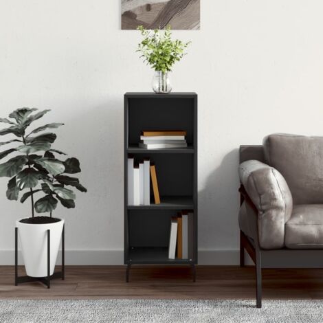 Sideboard Black 34.5x32.5x90 cm Engineered Wood vidaXL (1/5)