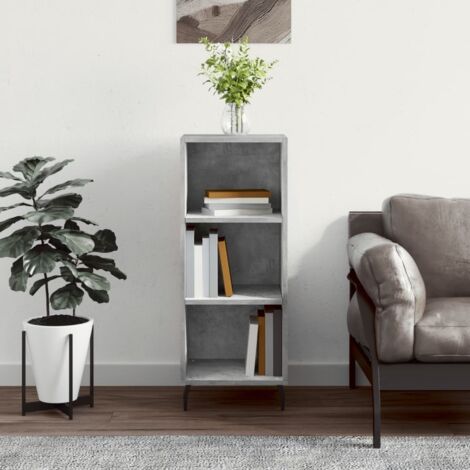 Sideboard Concrete Grey 34.5x32.5x90 cm Engineered Wood vidaXL (1/5)