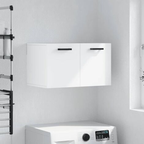 Wall Cabinet White 60x36.5x35 cm Engineered Wood vidaXL (1/5)