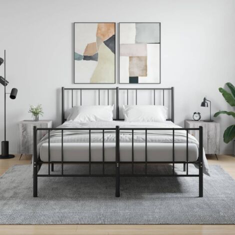 Bedside Cabinets 2 pcs Grey Sonoma 40x40x50 cm Engineered Wood vidaXL (1/5)