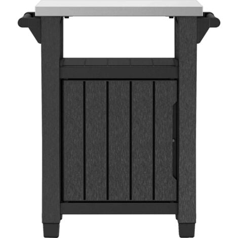 Multifunctional Outdoor Table for BBQ Unity Classic Woodlook Keter