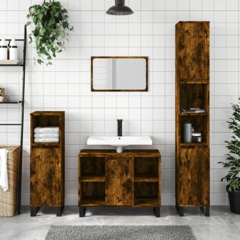 Industrial bathroom store cabinet