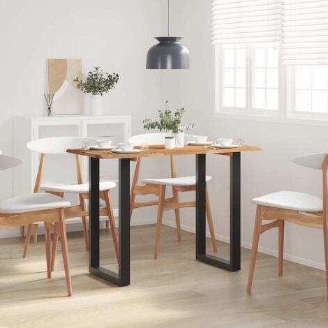 Dining Table 110x50x76 cm Solid Wood Acacia vidaXL