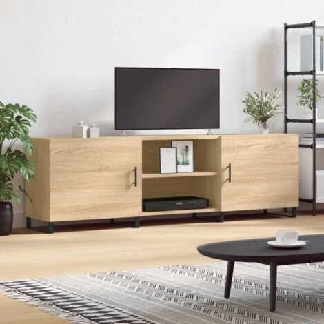 TV Cabinet Sonoma Oak 150x30x50 cm Engineered Wood vidaXL