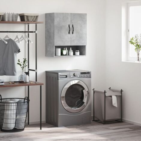 Wall Cabinet Concrete Grey 60x31x70 cm Engineered Wood vidaXL (1/5)