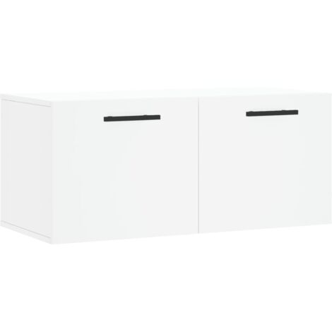 Wall Cabinet White 80x36.5x35 cm Engineered Wood vidaXL (1/5)