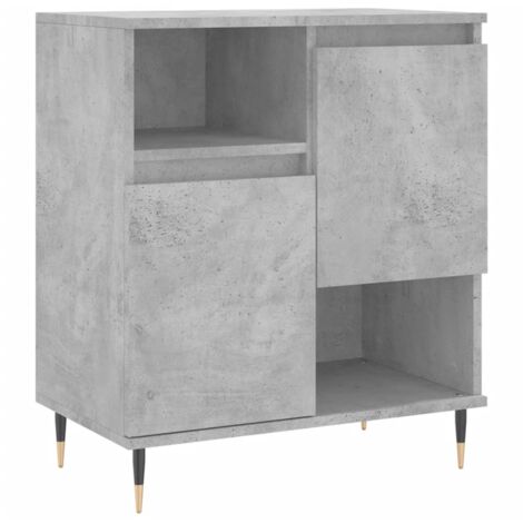 Sideboard Concrete Grey 60x35x70 cm Engineered Wood vidaXL