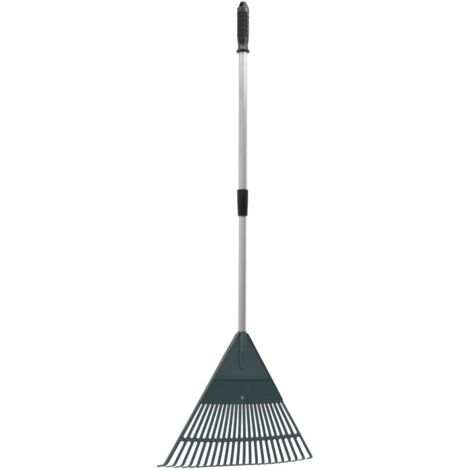 Leaf Rake Dark Green 155.5 cm PP vidaXL