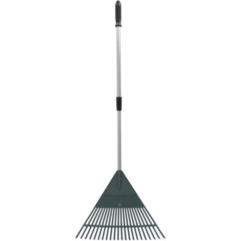 Leaf Rake Dark Green 155.5 cm PP vidaXL