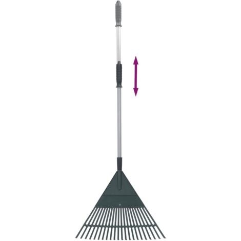 Leaf Rake Dark Green 155.5 cm PP vidaXL