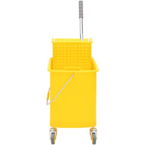 Professional Quality Kentucky 20L Double Mop Bucket and Wringer With Wheels