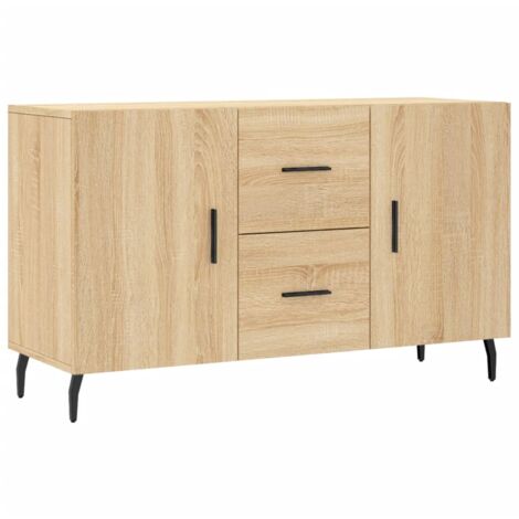 Sideboard Sonoma Oak 100x36x60 cm Engineered Wood vidaXL