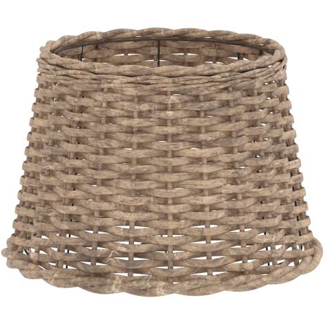 Lamp Shade Brown Ø40x26 cm Wicker vidaXL