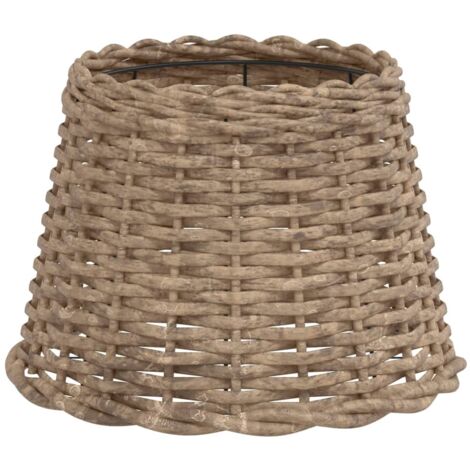 Lamp Shade Brown Ø30x20 cm Wicker vidaXL
