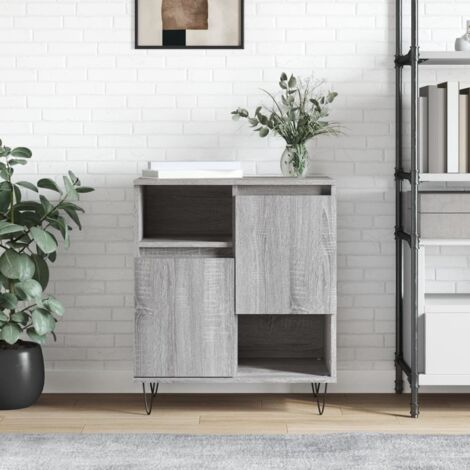 Sideboard Grey Sonoma 60x35x70 cm Engineered Wood vidaXL (1/5)