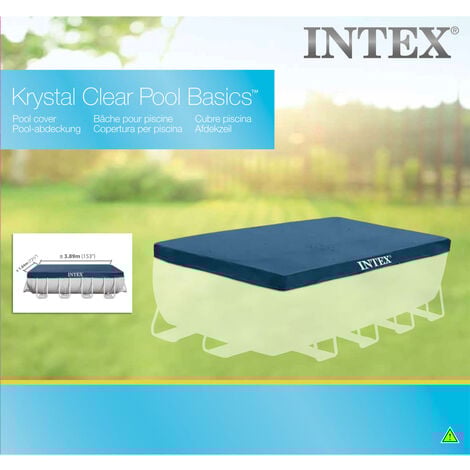 Pool Cover Rectangular 390x200 cm 28037 INTEX
