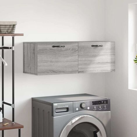 Wall Cabinet Grey Sonoma 100x36.5x35 cm Engineered Wood vidaXL (1/5)