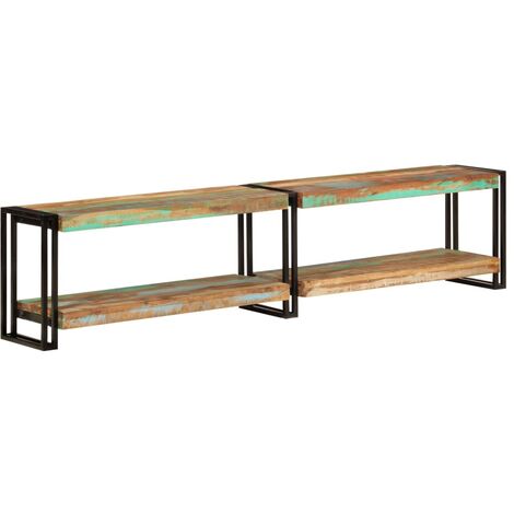 Vidaxl tv cabinet solid store reclaimed wood