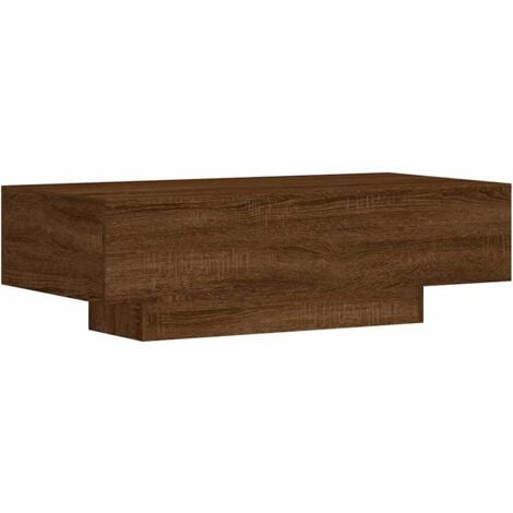 Coffee Table Brown Oak 100x49.5x31 cm Engineered Wood vidaXL