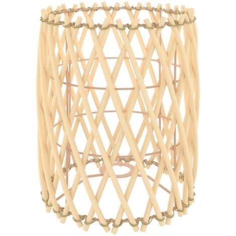 Lamp Shade Ø23x28 cm Wicker vidaXL