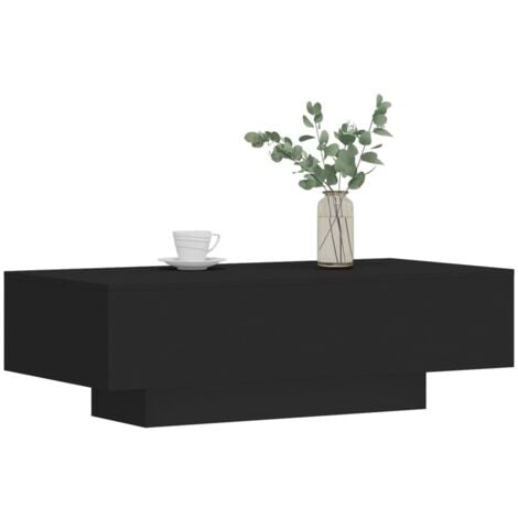 Coffee Table Black 100x49.5x31 cm Engineered Wood vidaXL