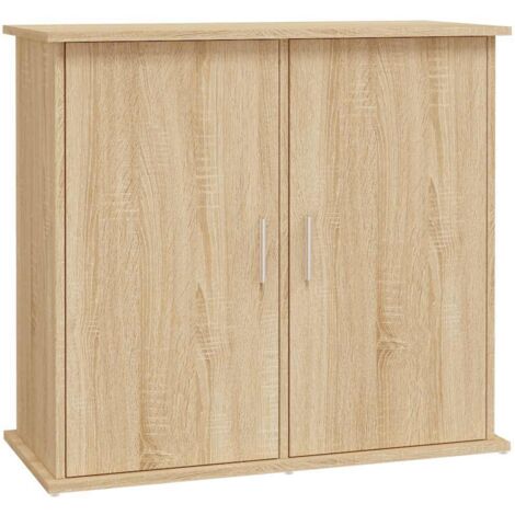 Aquarium Stand Sonoma Oak 81x36x73 cm Engineered Wood vidaXL
