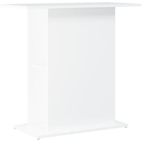 Aquarium Stand White 75x36x72.5 cm Engineered Wood vidaXL
