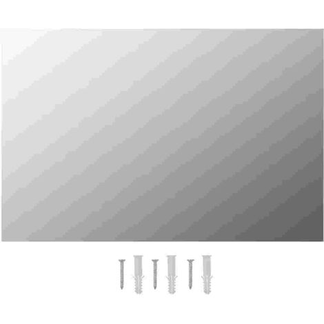 Vidaxl Wall Mirror 60x40 Cm Rectangular Glass Silver Vidaxl Wall Mirror 60x40 Cm Rectangular, 60 X 40 Mirror Frame