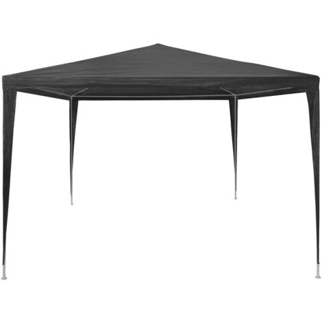 Party Tent 3x4 m PE Anthracite vidaXL