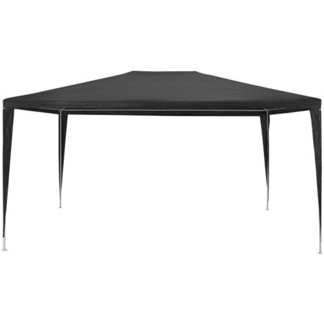 Party Tent 3x4 m PE Anthracite vidaXL