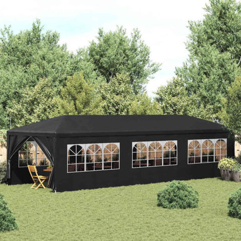 Party Tent 3x9 m Anthracite vidaXL