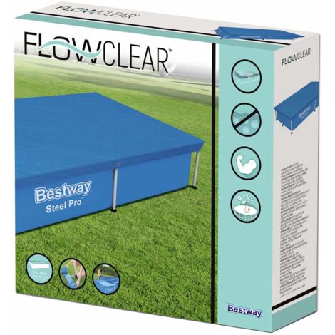 Pool Cover Flowclear 221x150 cm Bestway