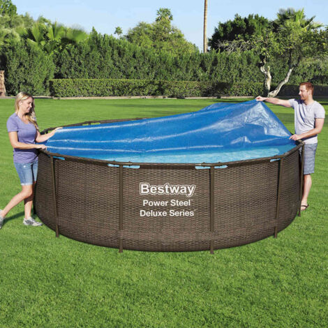 Solar Pool Cover Flowclear 356 cm Bestway