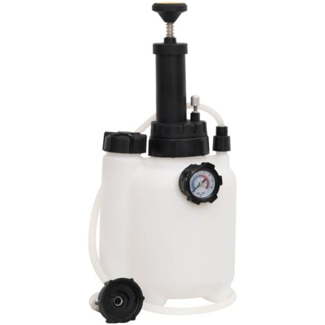 Brake Bleeder White and Black 3 L vidaXL