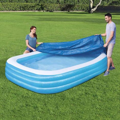 Flowclear Pool Cover 305x183x56 cm Bestway