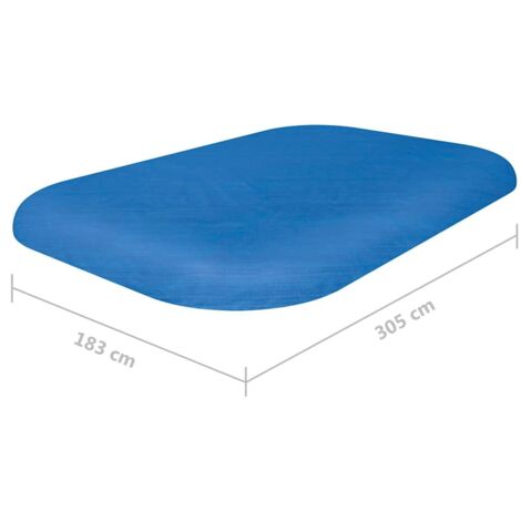 Flowclear Pool Cover 305x183x56 cm Bestway