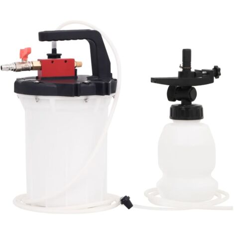Brake Bleeder White and Black 3 L vidaXL