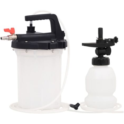 Brake Bleeder White and Black 3 L vidaXL