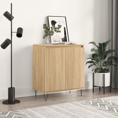 Sideboard Sonoma Oak 60x35x70 cm Engineered Wood vidaXL