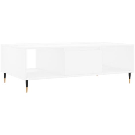 Coffee Table White 104x60x35 cm Engineered Wood vidaXL (1/5)